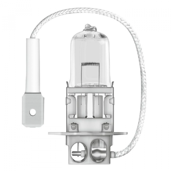 Hella Comet FF 500 Round Fog Light - 12V, 55W H3 Halogen, Black Housing, Clear Glass (Driver/Passenger Side)